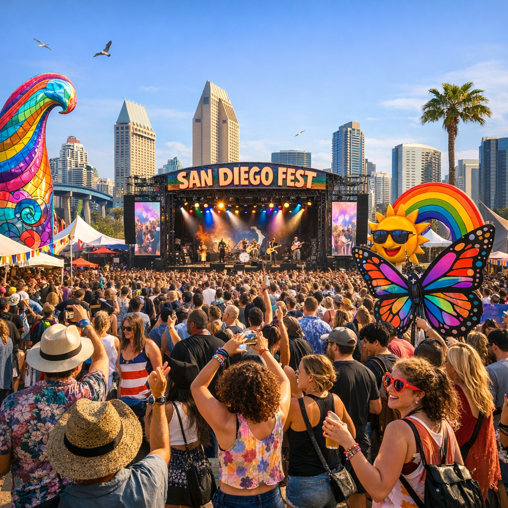 San Diego’s Vibrant Music and Cultural Festivals: A Year-Round Celebration