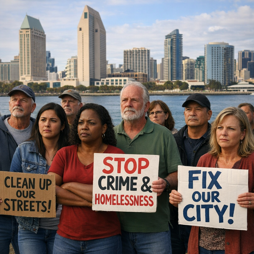San Diego Residents Express Growing Concerns Over City’s Direction