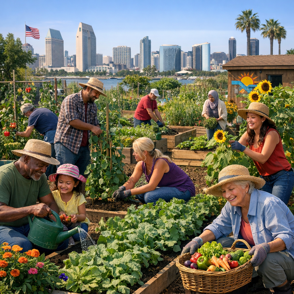 Cultivating Community: The Role of Community Gardens in San Diego